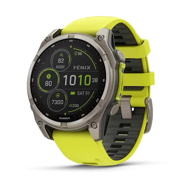 PAMETNI SAT GARMIN FENIX 8 - 47 mm, Solar, Titanijski