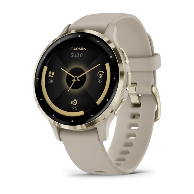 PAMETNI SAT GARMIN Venu 3S - French Gray Soft Gold