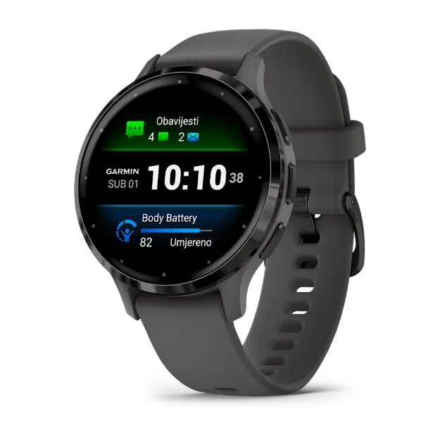 PAMETNI SAT GARMIN Venu 3S - Tamnosivi
