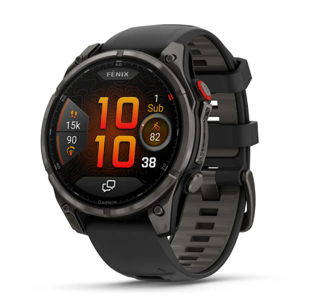 PAMETNI SAT GARMIN FENIX 8 PRO - 47 mm, AMOLED, Titanij tamnosivi